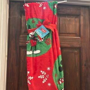 Mickey Christmas blanket